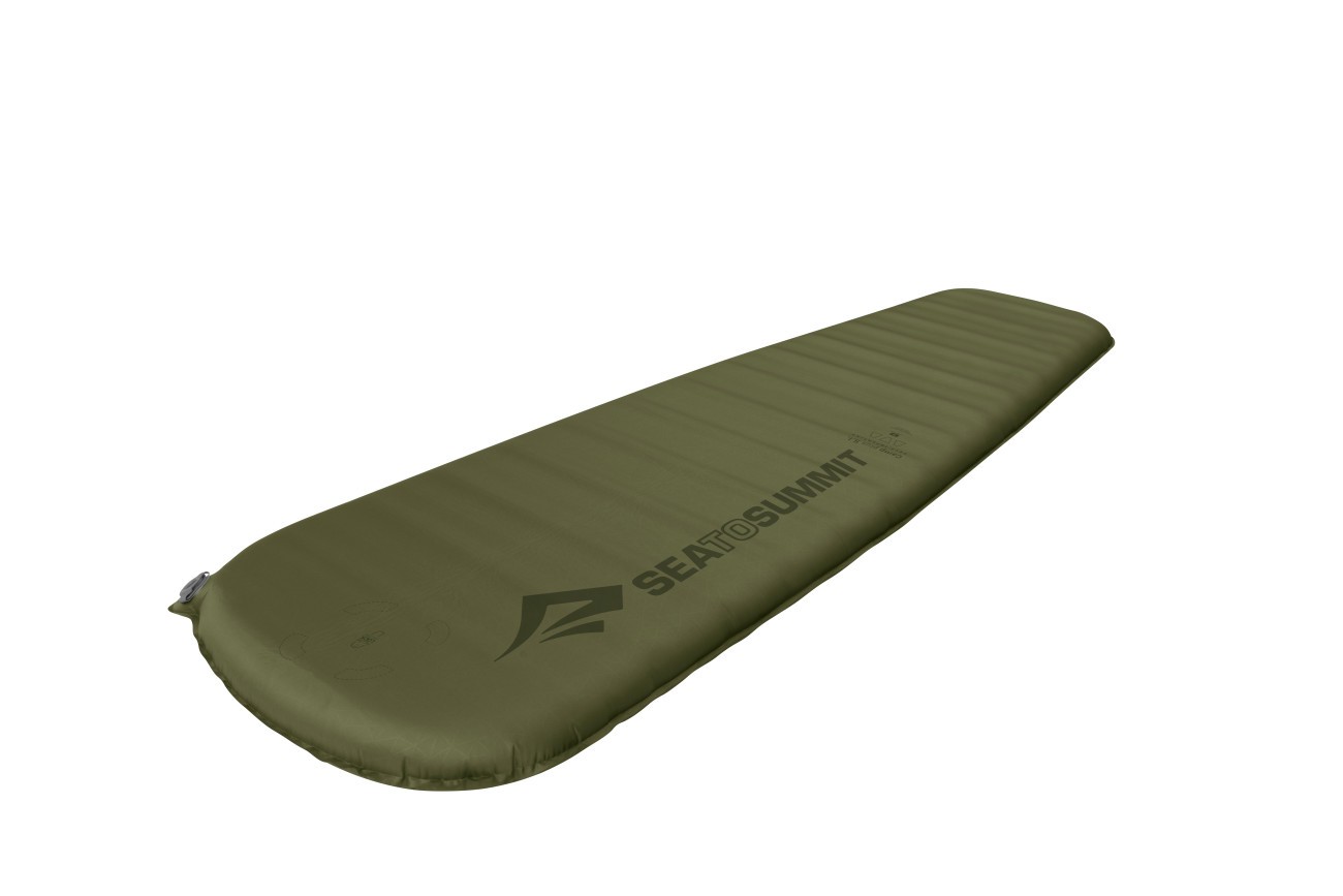 Sea To Summit Camp Plus Tapis Autogonflant – 6,6 Cm – Valeur R 4,3 – 4 Saisons – Polyester 75D – Rectangulaire L 198×64 Cm