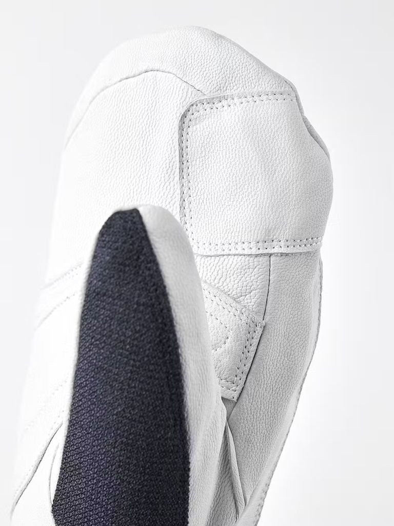 Moufles en cuir chaudes et robustes Hestra Army Leather Patrol Mitt-Bleu Marine/Navy