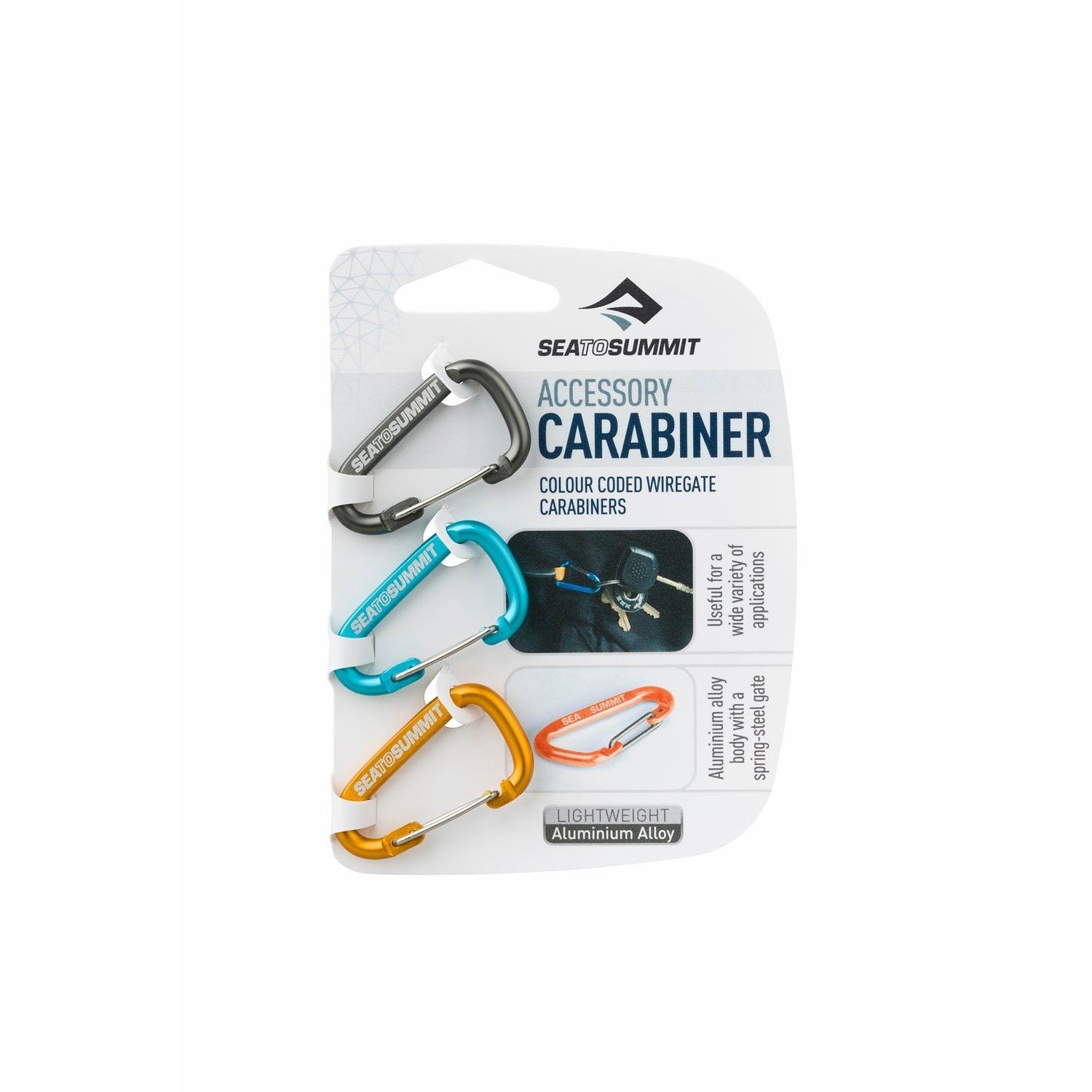 Pack de 3 mousquetons ultraléger Sea to Summit