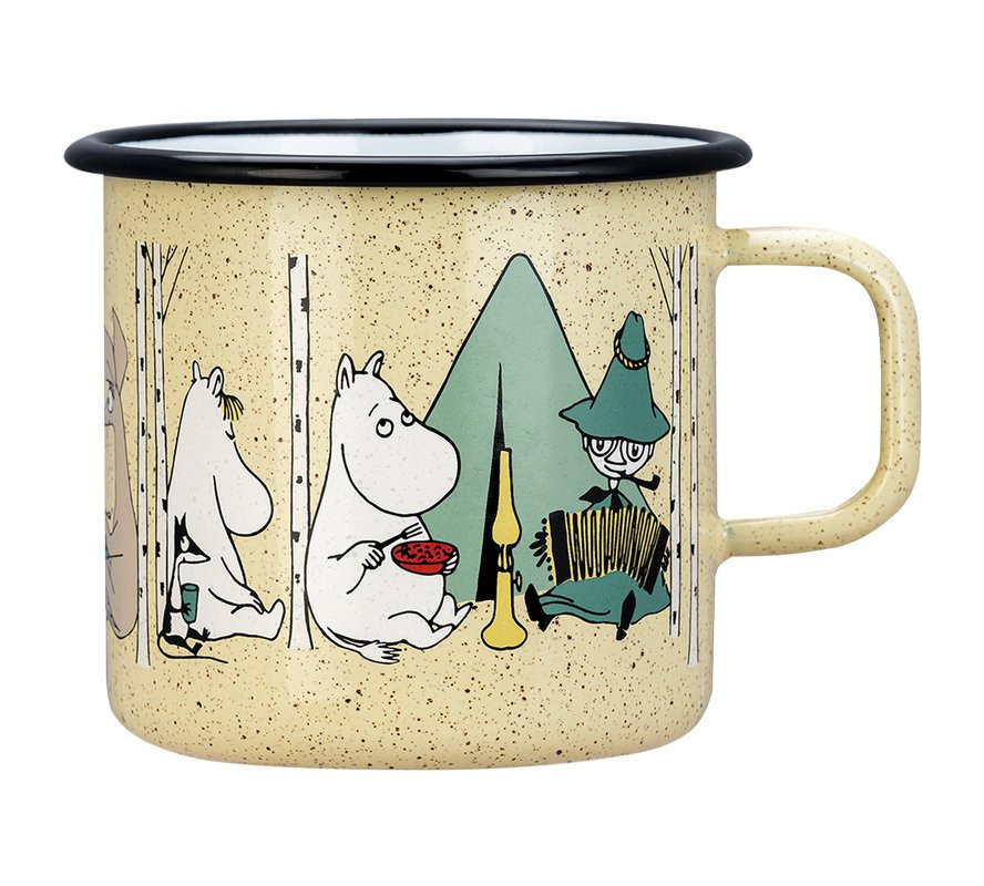Mug émaillé Enamel mug 8dl Campers - Camping