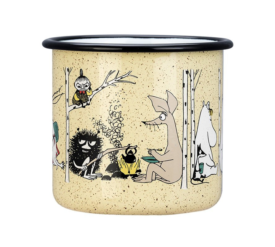 Mug émaillé Enamel mug 8dl Campers - Camping