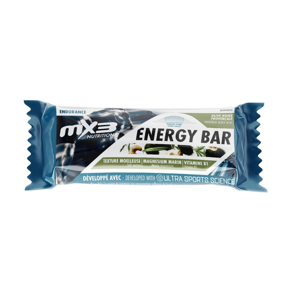 Barre énergétique MX3 Olive provençale