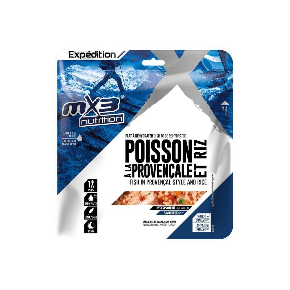 Poisson à la Provençale et riz - MX3 