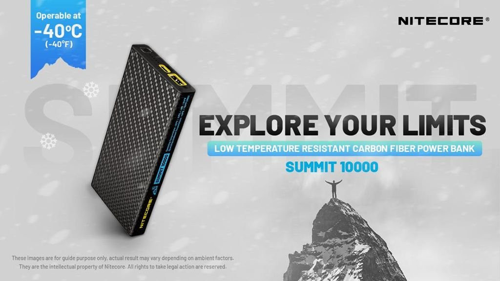 Nitecore Summit 10000 Power Bank