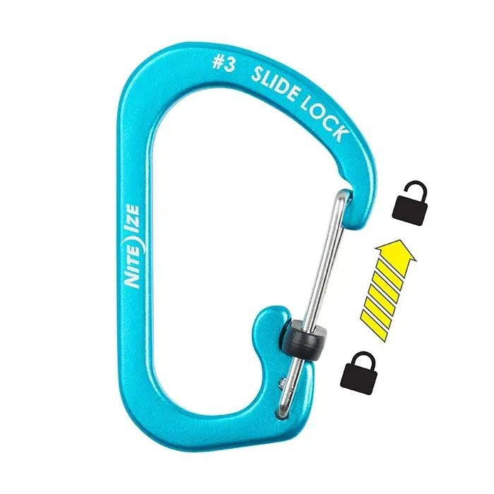 Nite Ize SlideLock Carabiner Aluminium
