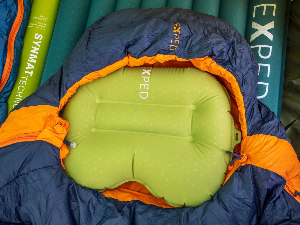 Oreiller Gonflable Exped Ultra – Taille M – Gris – Neuf (boîte Ouverte, Inutilisé)