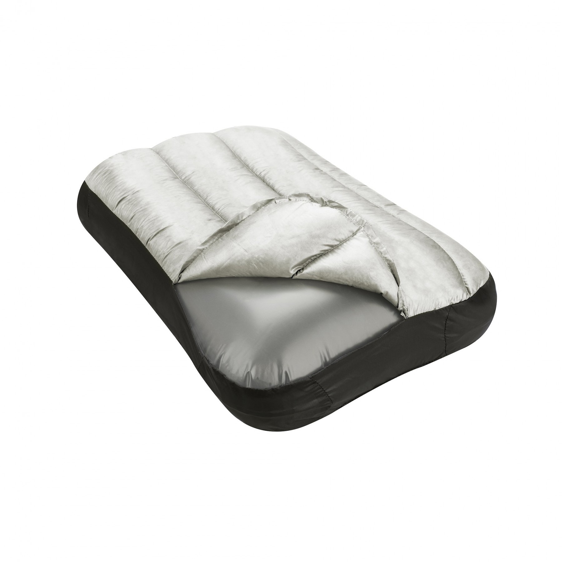 Aeros Premium Gonflable Voyage oreiller-Gris//bleu taille standard