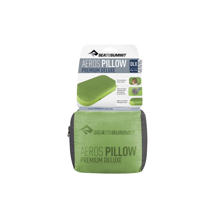 Oreiller Gonflable Sea To Summit Premium Deluxe - Randonnée, Camping - Occasion