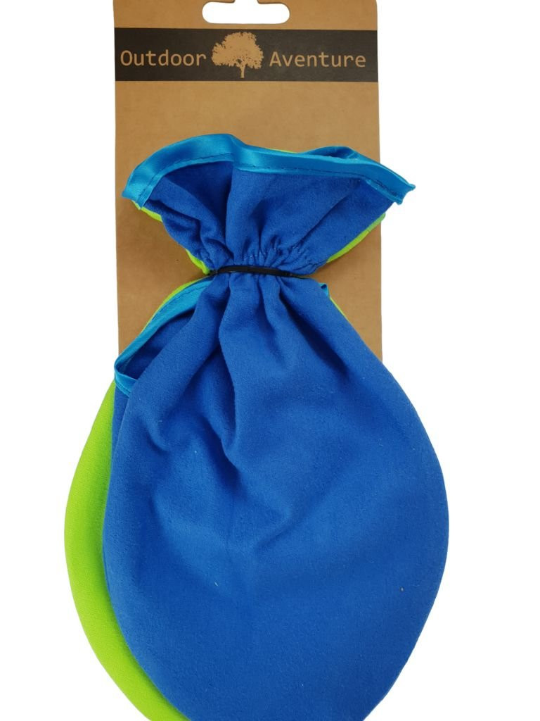 Outdoor Aventure Gants de toilette microfibre