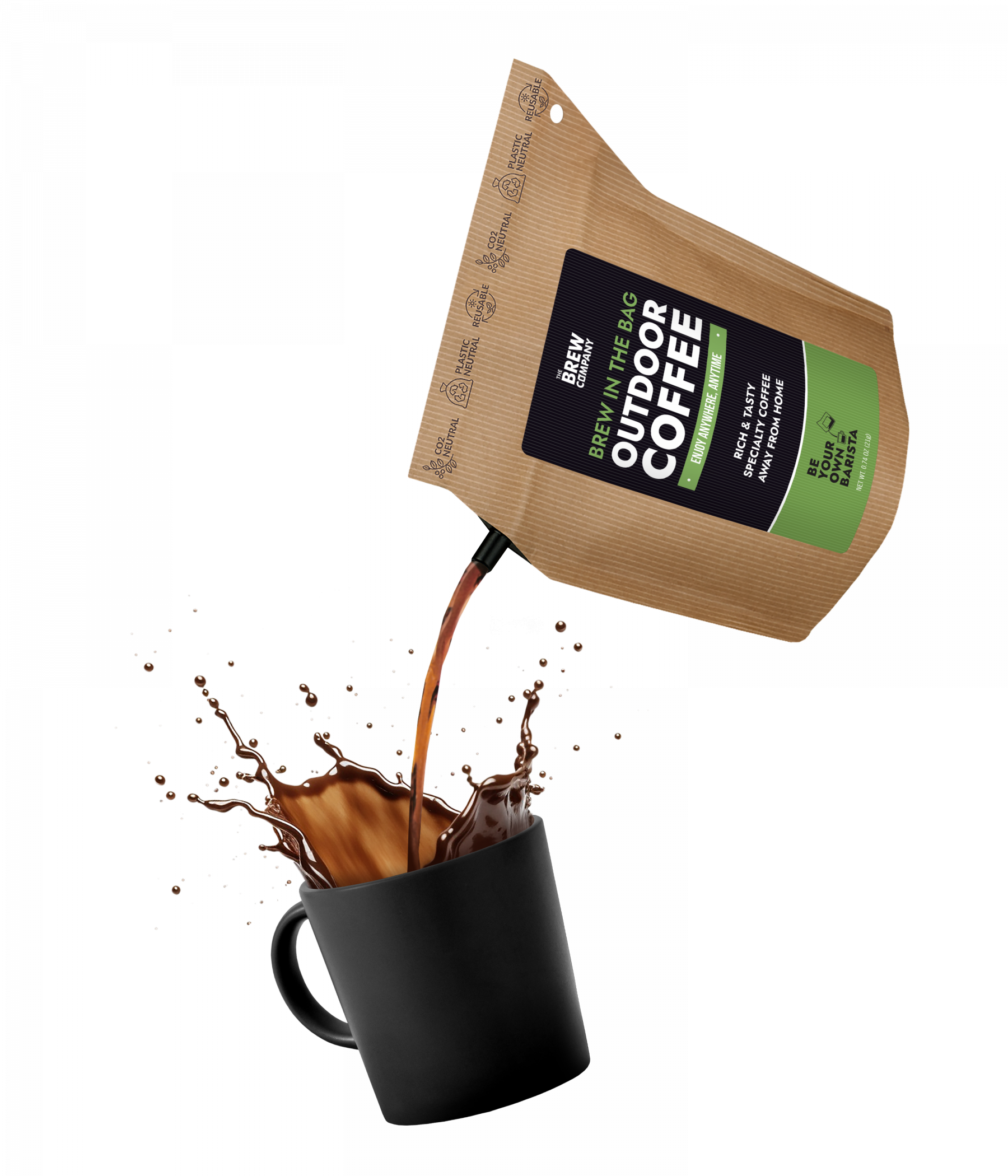 Café nomade en sachet Outdoor Coffee - The Brew Company