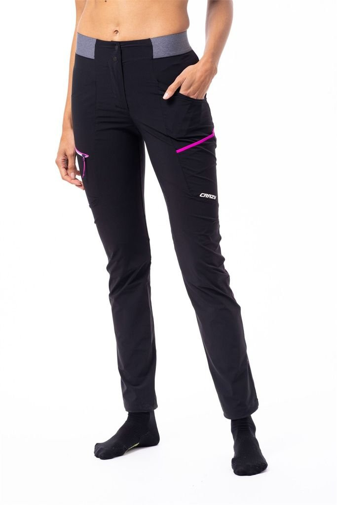 Pantalon de randonnée ultra léger et respirant Crazy Pant Traverse Woman - Pop