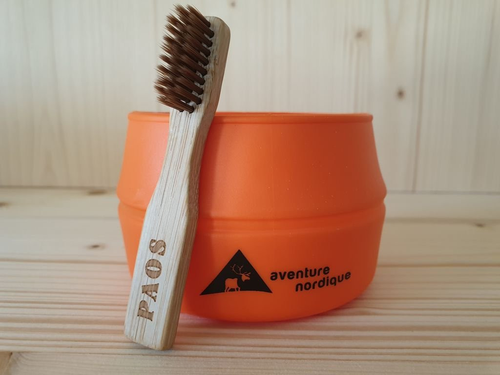 Paos brosse à dents de voyage en bois
