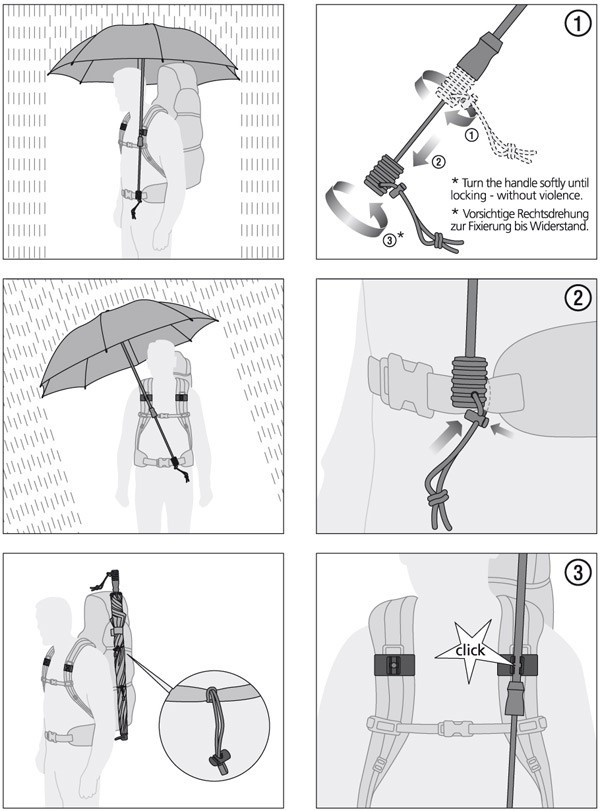 EuroSchirm Swing Handsfree
