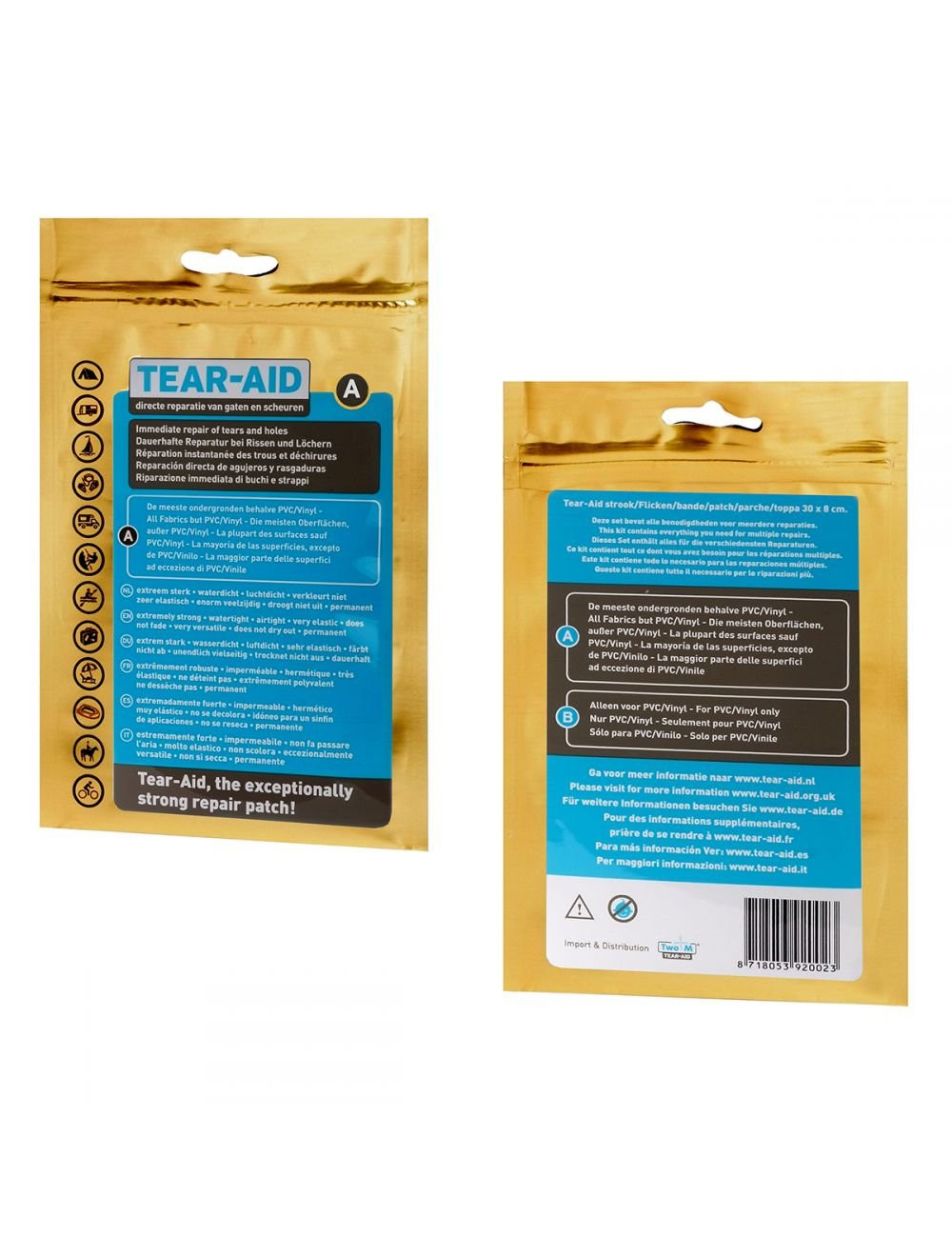 Patch réparation Tear-Aid Repair Kit Type A