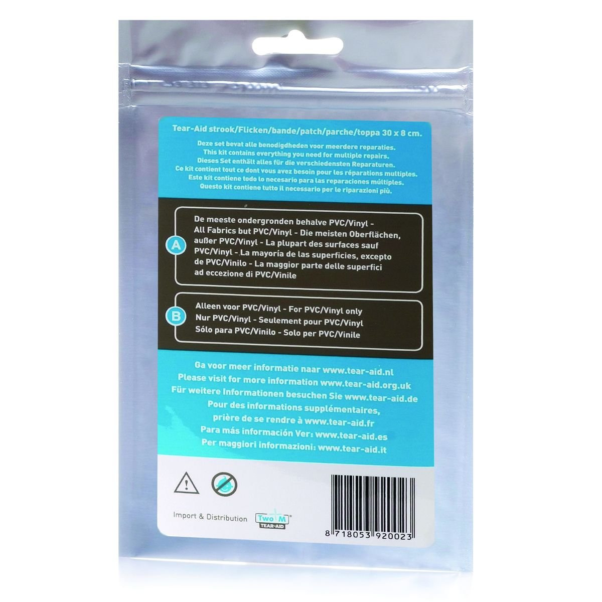 Patch réparation Tear-Aid Repair Kit Type B