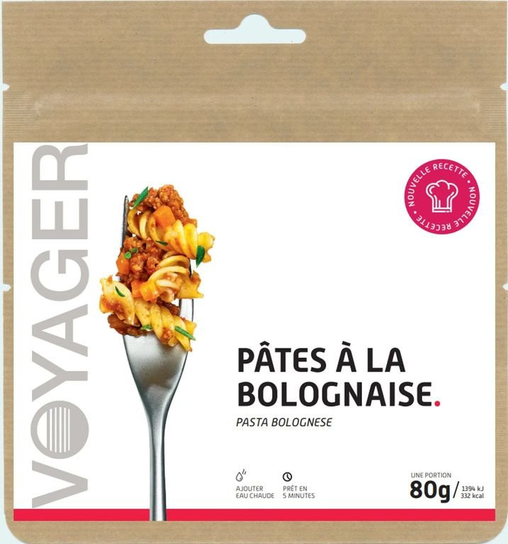 Pâtes à la bolognaise - Voyager 