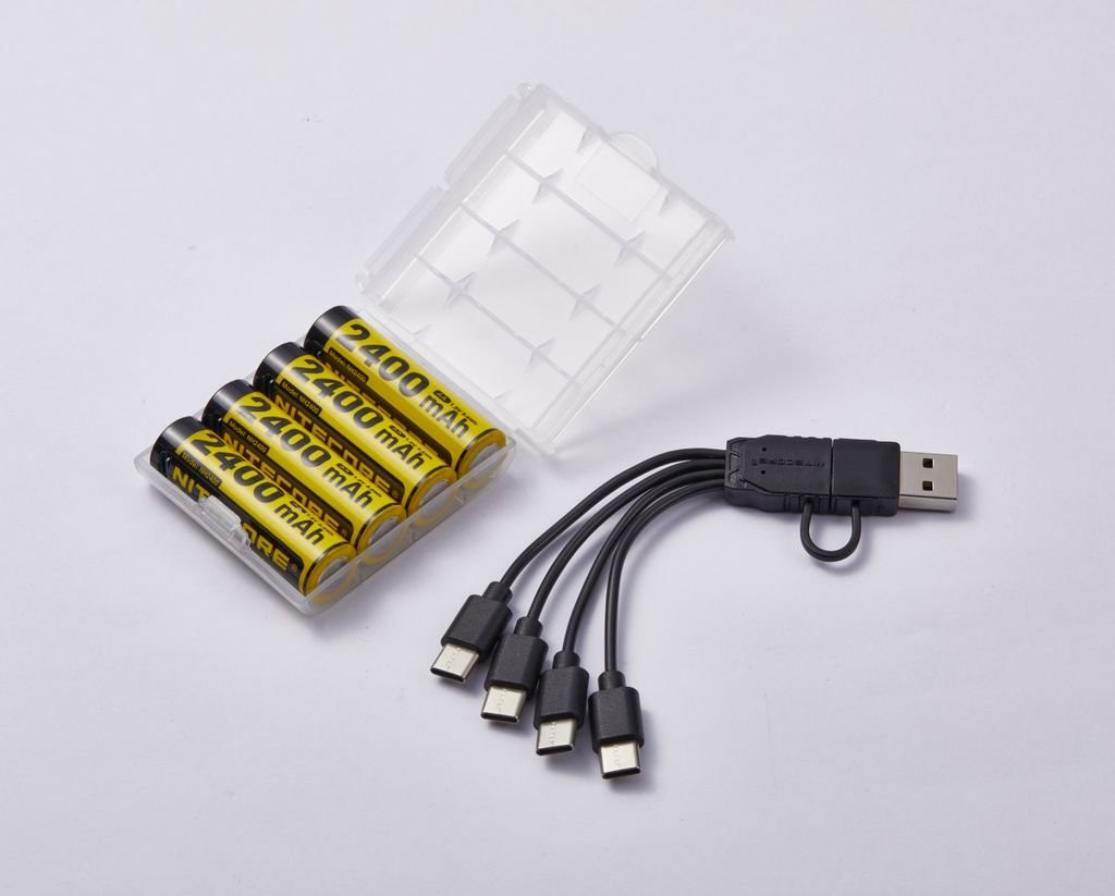 Nitecore Pack 4x Batteries NH2400