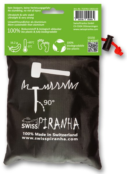 SwissPiranha Pegs GS150 (set of 10 with bag)