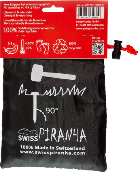 Sardine plastique SwissPiranha Peg RT120