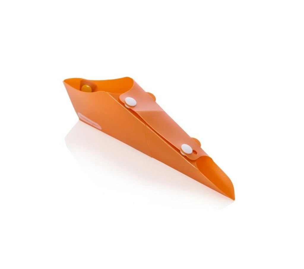Pisse Debout Femme – Urinoir Portable Pliable En Silicone, 2 Pièces, Orange, Pour Camping, Randonnée, Festivals, Voyage