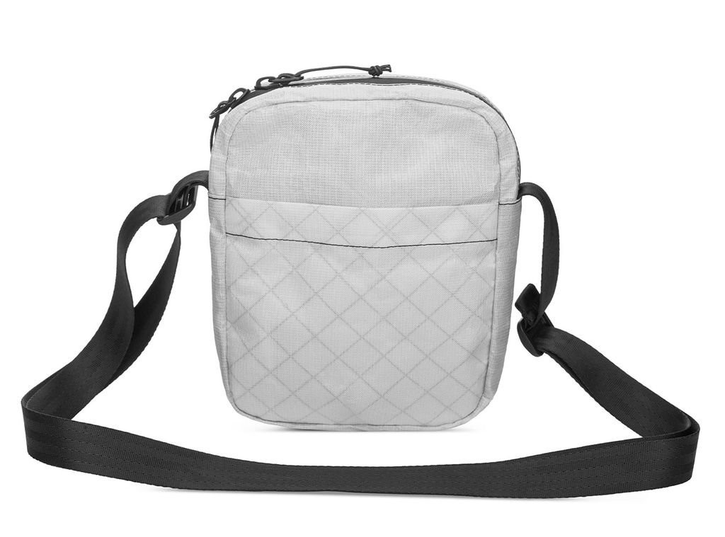 Pochette légère et très résistante Liteway Messenger Max Bag Ultra-Blanche/White