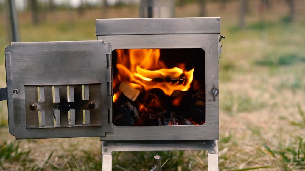 Poêle à bois léger en titane Winnerwell Fastfold Ultralight Backpack