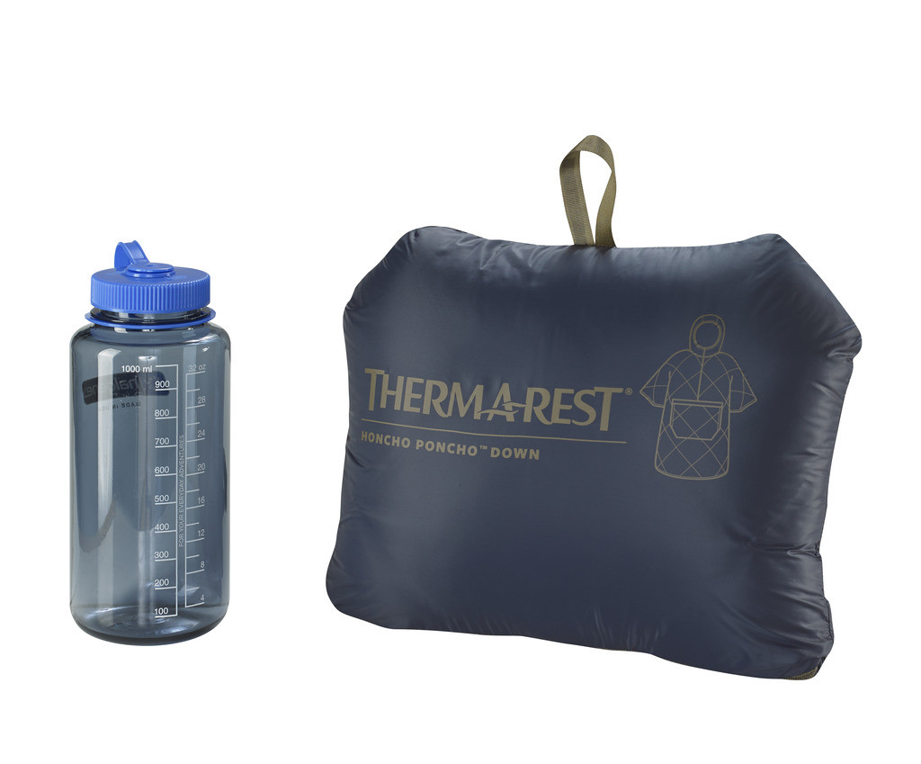 Thermarest Honcho Poncho Down Bleu