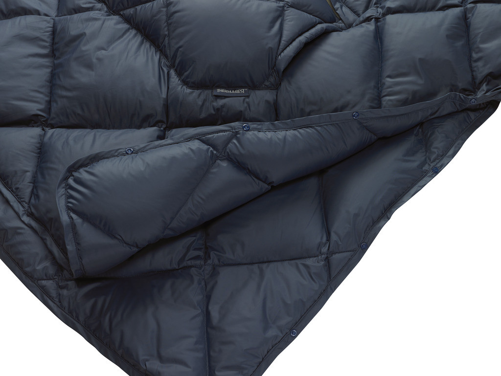Thermarest Honcho Poncho Down Bleu