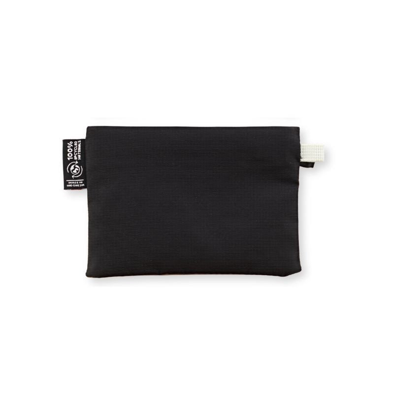 Portefeuille Upcyclé Arva Black
