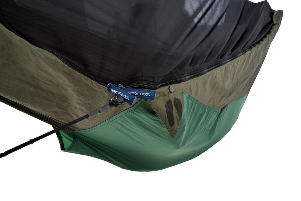 Hamac avec moustiquaire et emplacement matelasTicket To The Moon Pro Mat Hammok - Bleu Marine