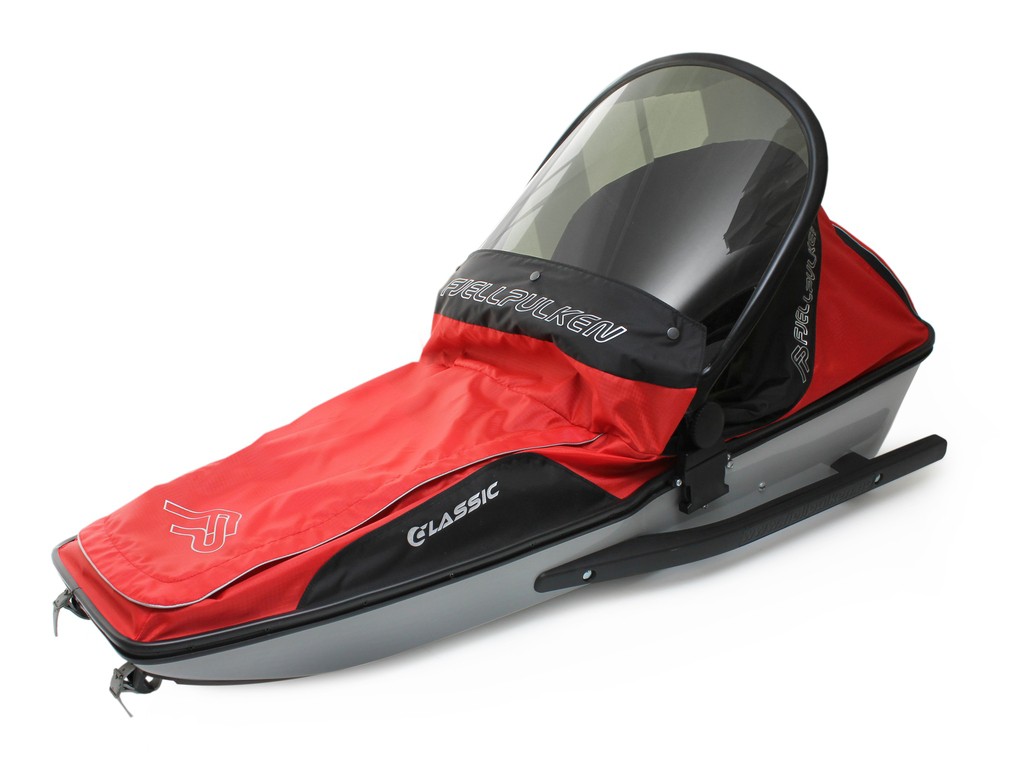 Pulka enfant Fjellpulken complète - Modèle simple
