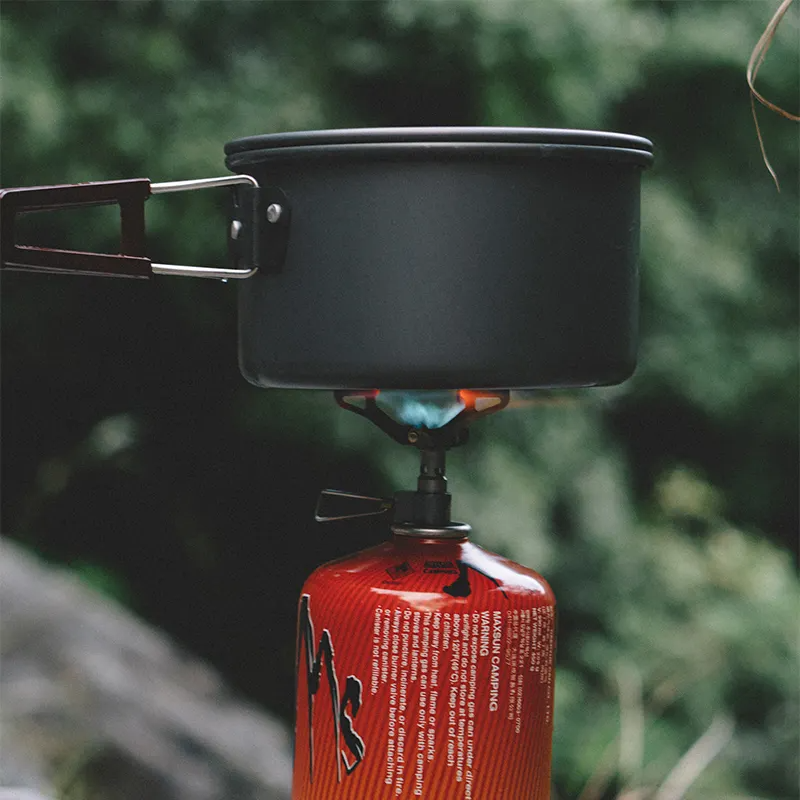 HAMANS BRS-3000T Réchaud à gaz ultraléger 25 g avec 1 joint torique de secours supplémentaire