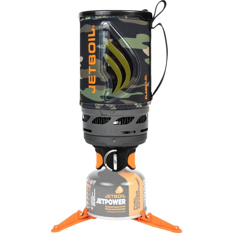 Jetboil Flash 1.0L - Réchaud ultra-rapide et compact pour le bivouac