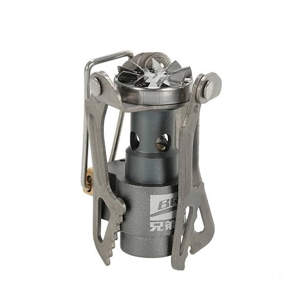 Durashmall BRS-3000T Réchaud Camping Titane Ultraléger 25g Avec Poche Pique-Nique