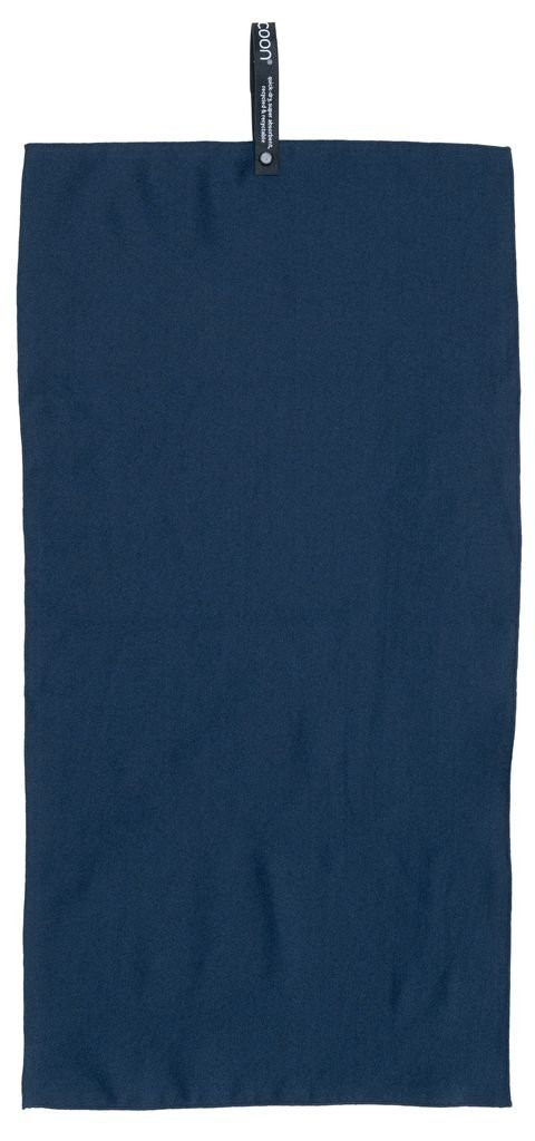 Serviette de voyage compacte et légère Cocoon Microfiber Towel Hyperlight - Bleu marine/Lava Grey
