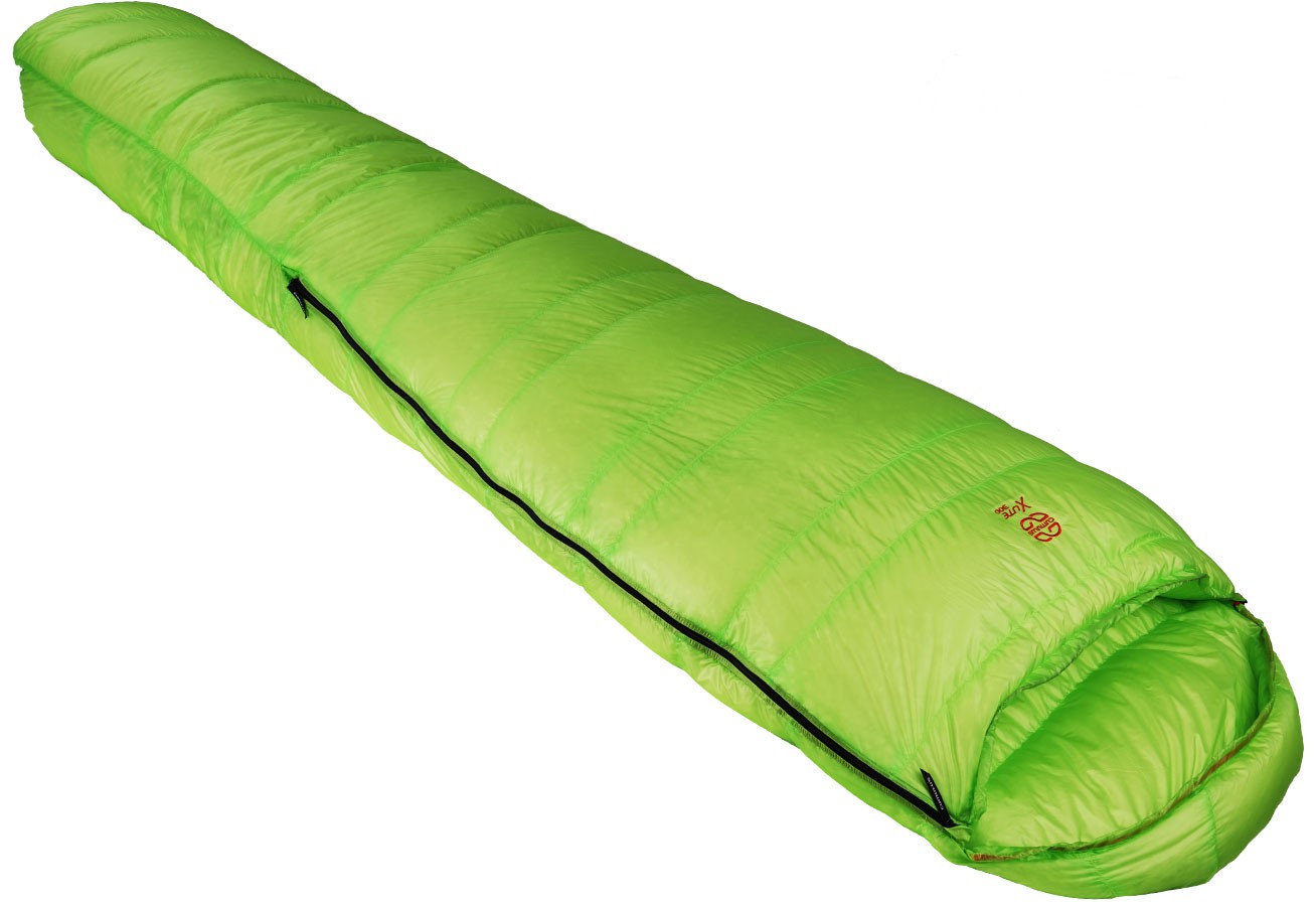 Sac De Couchage Duvet Canard Ultraléger QEZER - Temp. Confort 5°C à 10°C, 600g Duvet, 1.18kg, 220x80cm