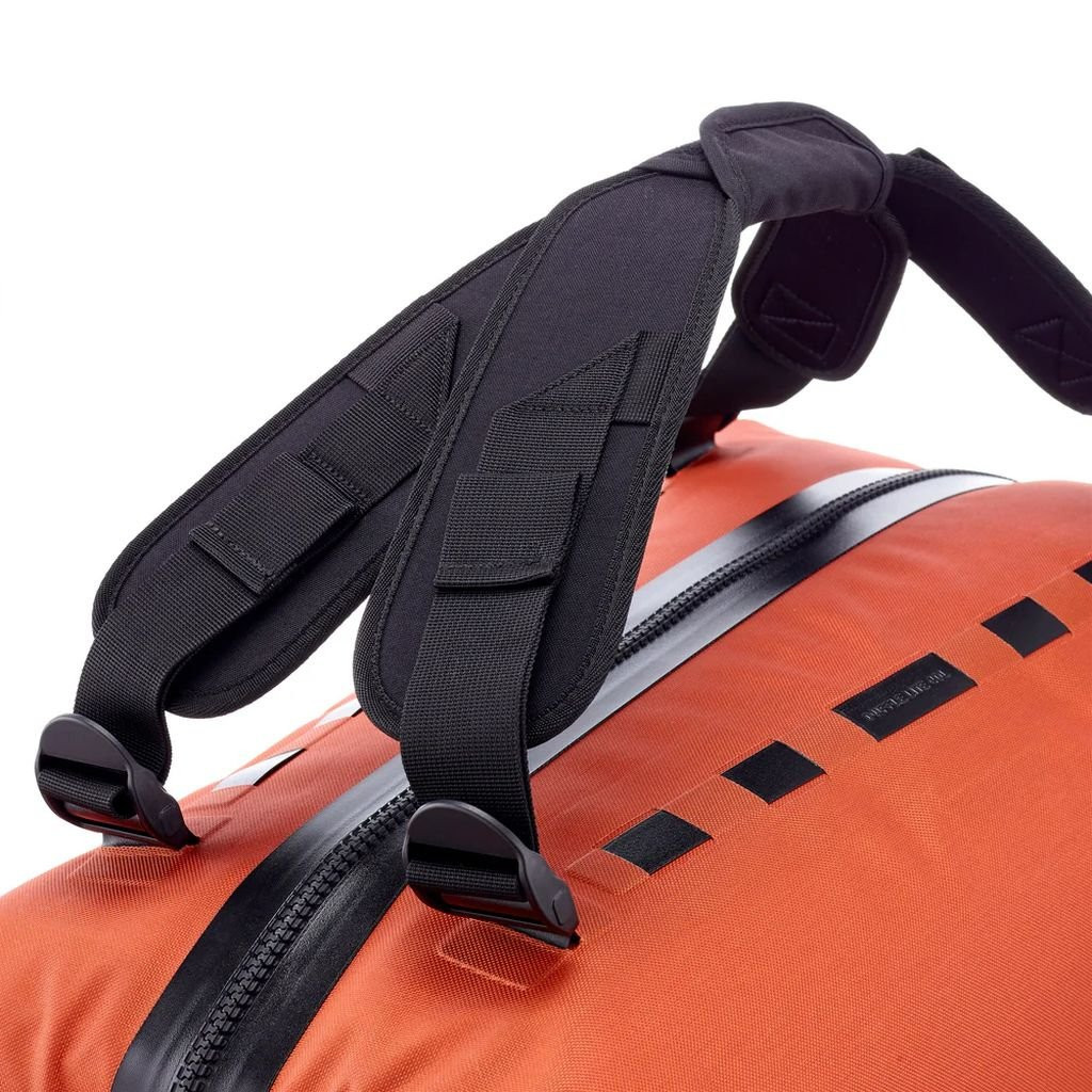 Sac de voyage léger, robuste et étanche Ortlieb Duffle Lite - Orange/Roiboos