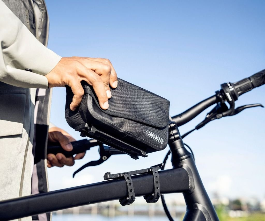 Sacoche de tube bikepacking Ortlieb Toptube-Bag - Noir