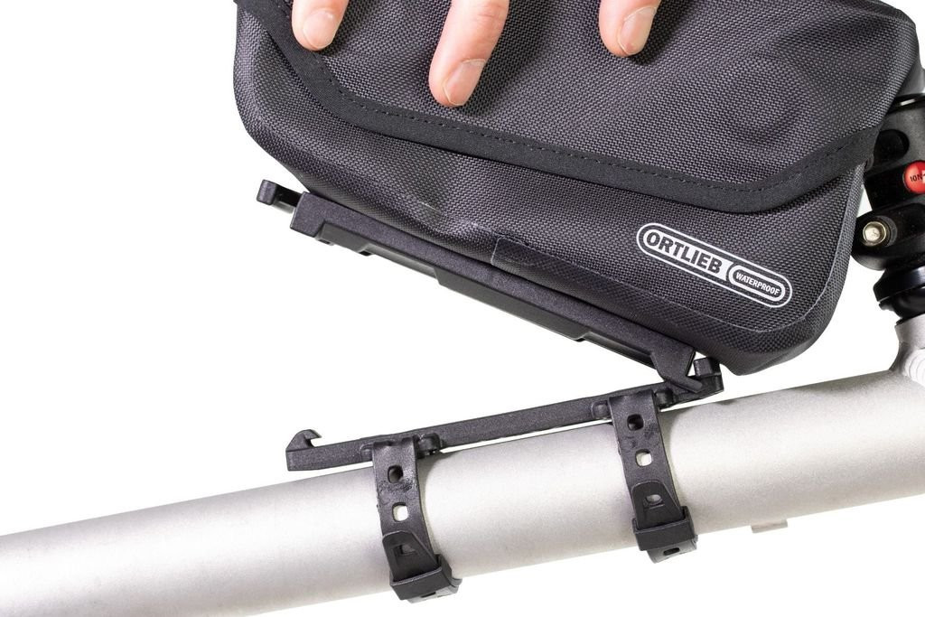 Sacoche de tube bikepacking Ortlieb Toptube-Bag - Noir