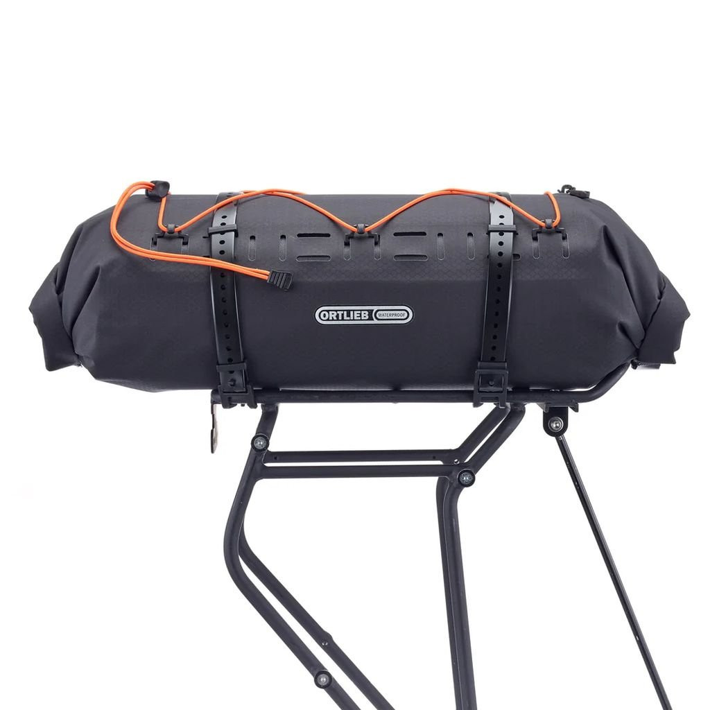Sacoche bikepacking imperméable et multifonctionnelle Ortlieb Dry-Pack - 12 L - Noir/Black Matt