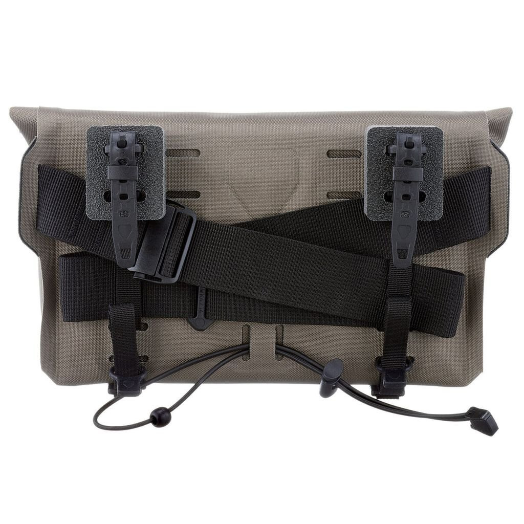 Petite sacoche de bikepacking légère et imperméable Ortlieb Velo-Sling - Sable/Dark Sand