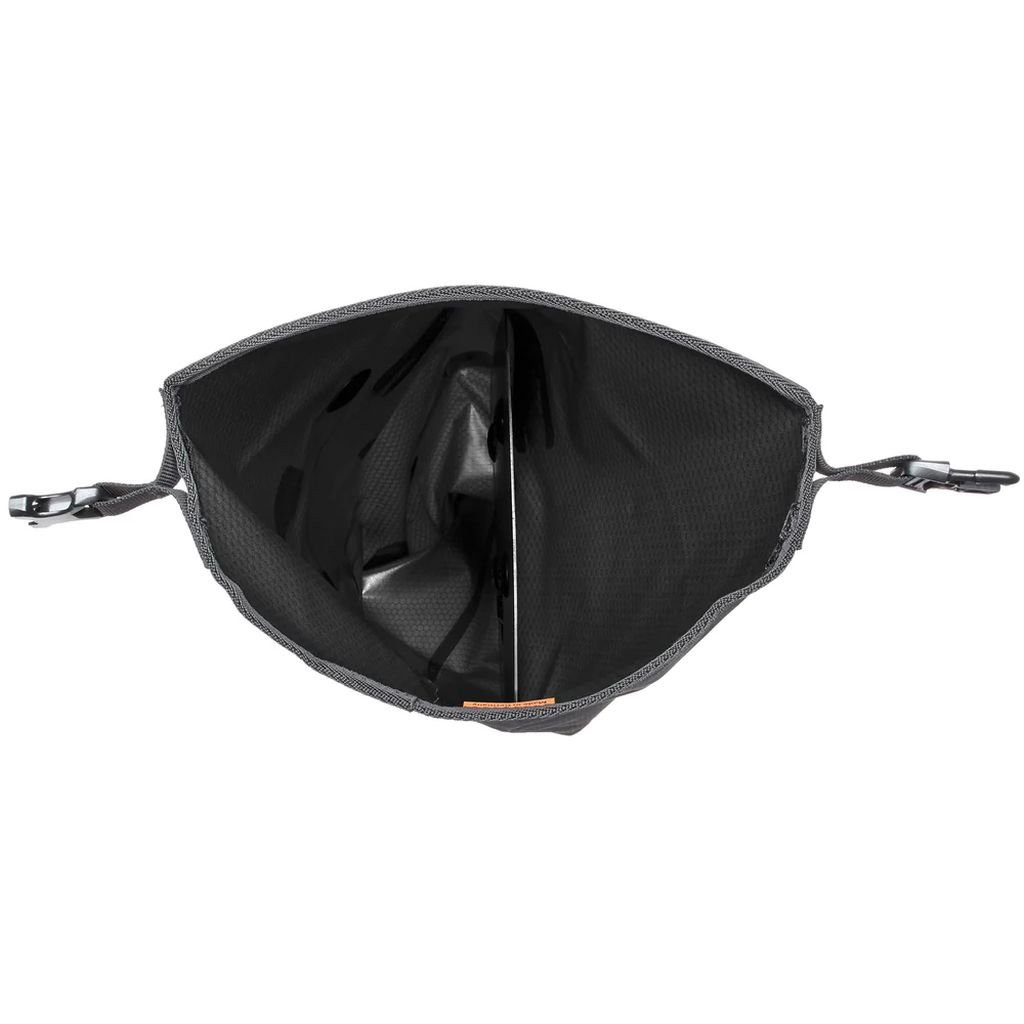 Sacoche de guidon de bikepacking légère et imperméable Ortlieb Handlebar-Pack Flex - 15 L - Noir