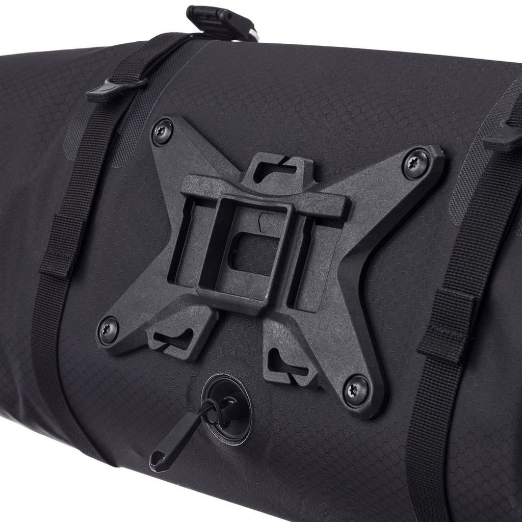 Sacoche de guidon de bikepacking légère et imperméable Ortlieb Handlebar-Pack Flex - 15 L - Noir