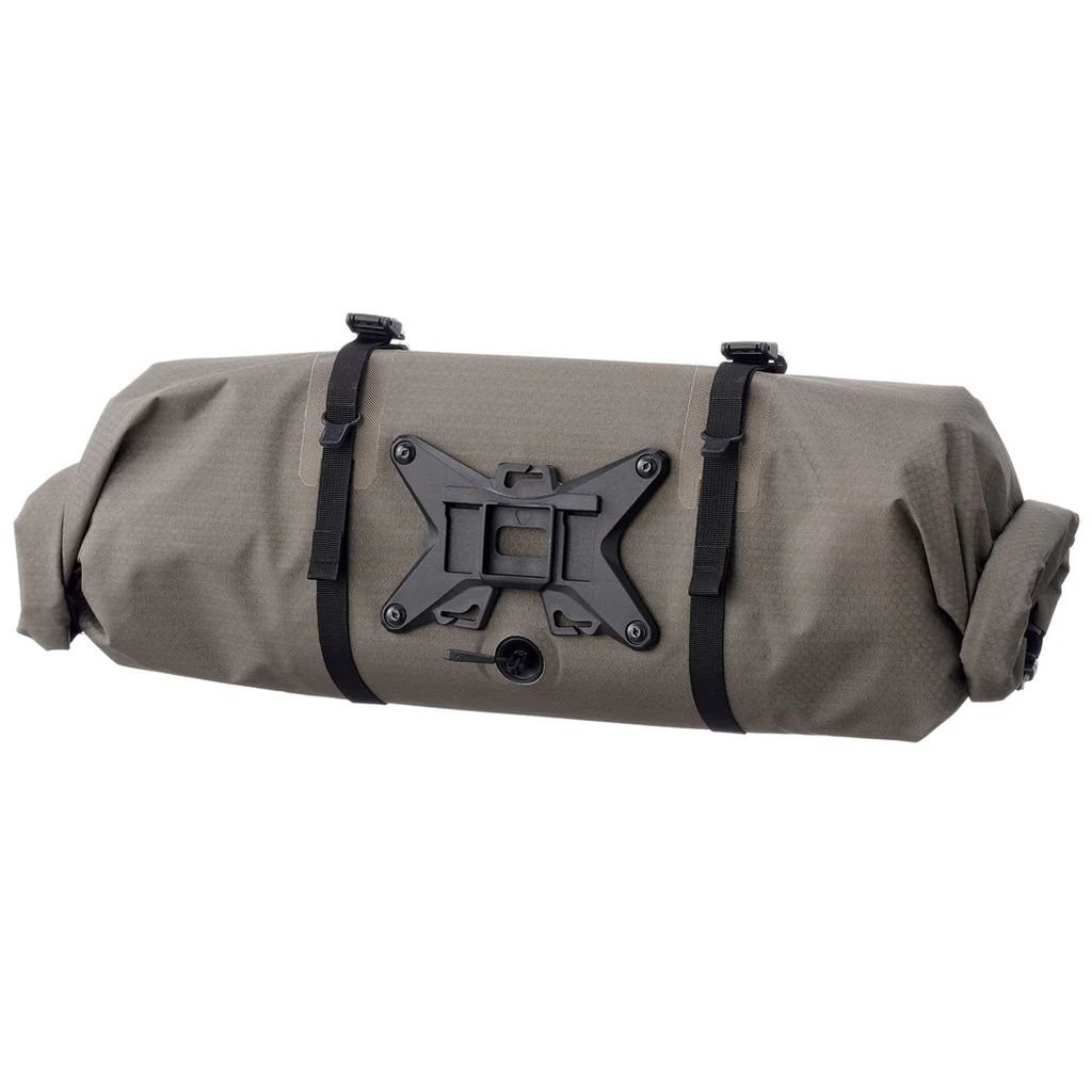 Sacoche de guidon de bikepacking légère et imperméable Ortlieb Handlebar-Pack Flex - 15 L - Sable