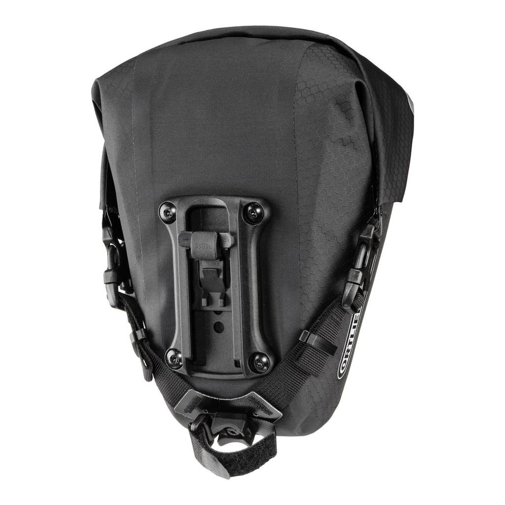 Sacoche de selle bikepacking léger et imperméable Ortlieb Saddle-Bag - 1,6 L - Noir/Black Matte