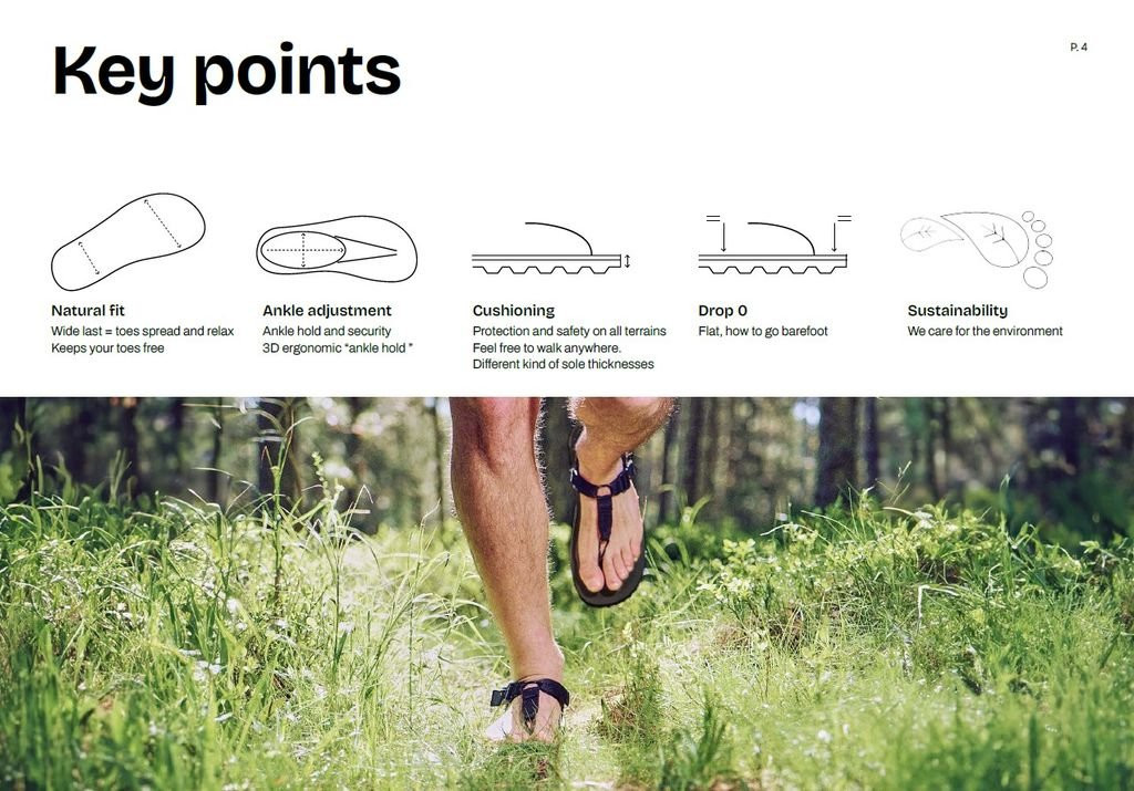 Sandales de randonnées légère et confortable Rrat’s Y-Minimal