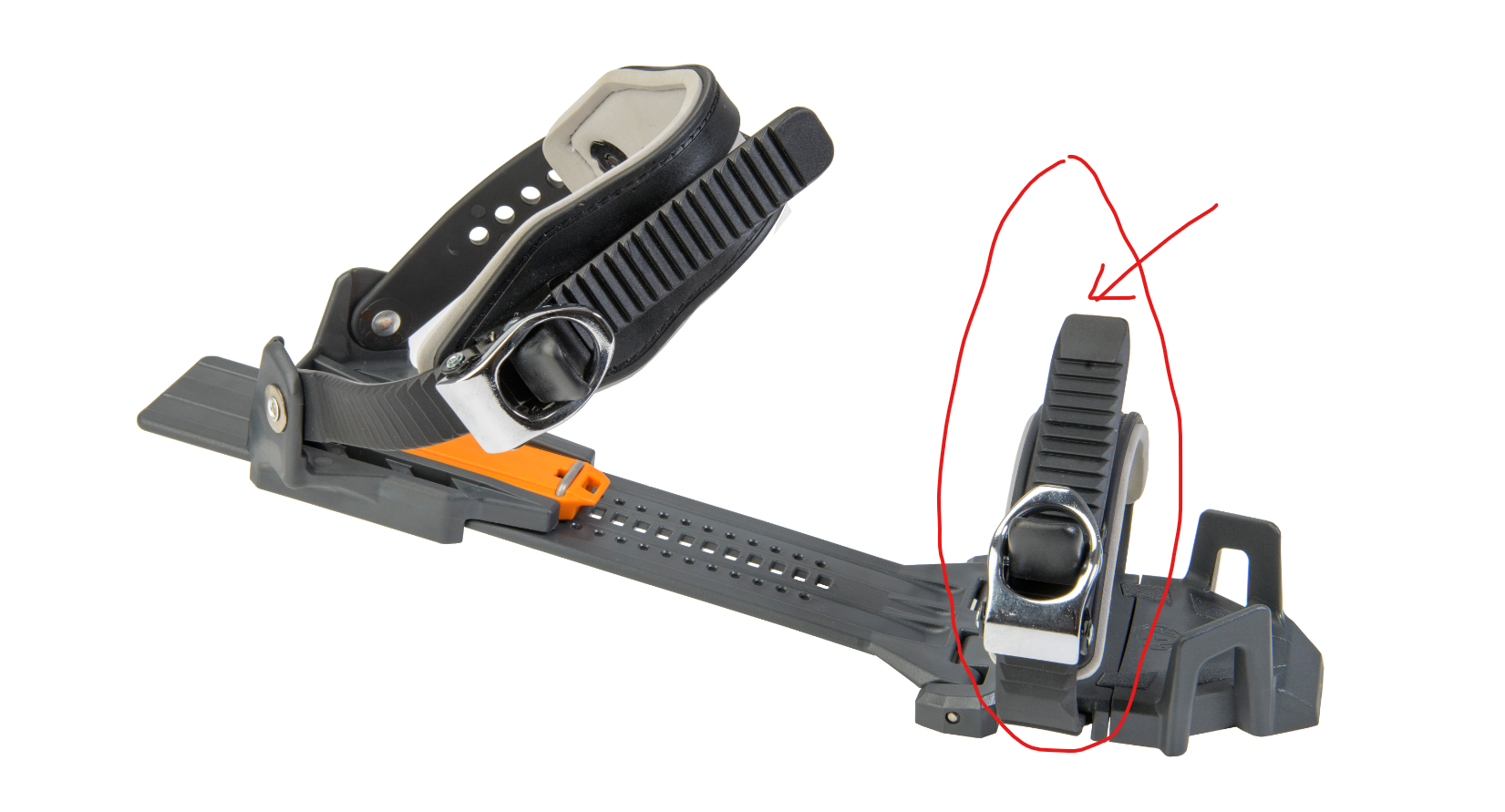Sangle avant pour fixations OAC EA/XT toe strap EVA & buckle pcs