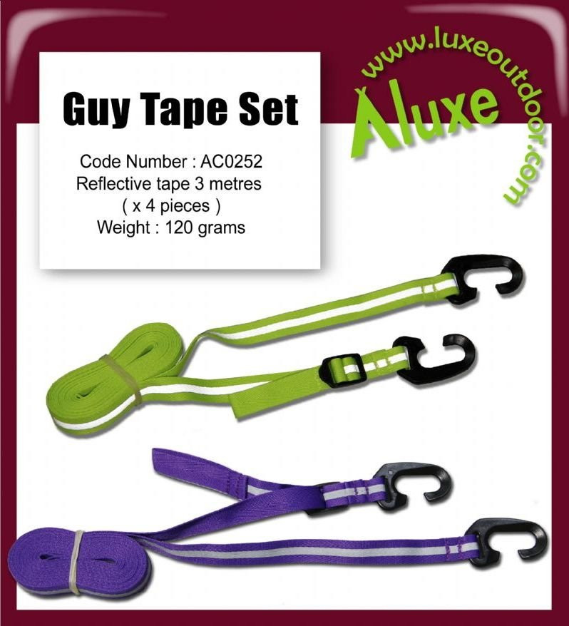 Luxe Outdoor Guy Tape Set