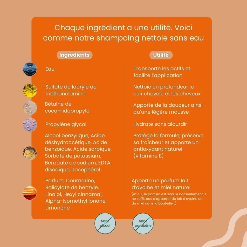 Balo Shampoing sans rinçage 100 