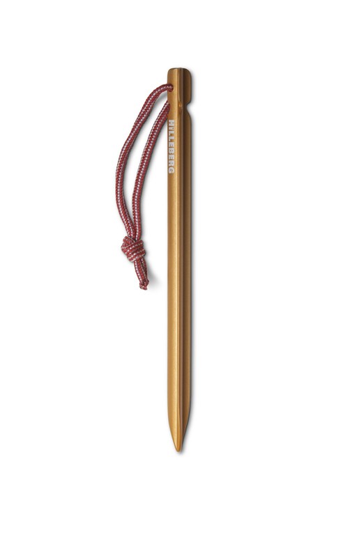 Piquet De Tente Fileté Peggy Peg – Alu, Sardine, Pour Terrains Mous à Durs, 5 Fois Plus Léger Qu'un Piquet Classique